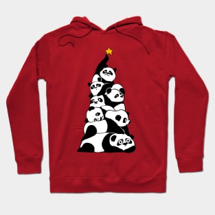 Christmas Tree Pandas Hoodie